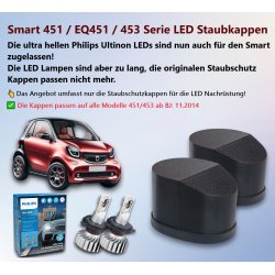 SMART Scheinwerferkappen LED Umrüstung Philips LED