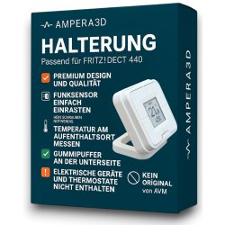 Halterung kompatibel Fritz! DECT 440 AVM Box Ständer Standfuß Halter Zubehör Sensor Funk