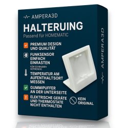 Tischaufsteller kompatibel Homematic IP HmIP-DS55 Wandthermostat Ständer Halter